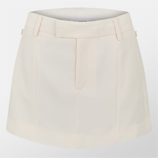 Luxe Suiting Mini Suit Skirt