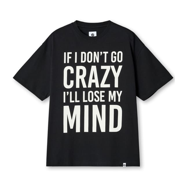 Regular Fit Crew Neck Lettering T-Shirt
