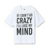 Regular Fit Crew Neck Lettering T-Shirt