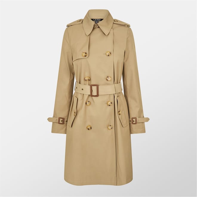Breasted Trench Coat