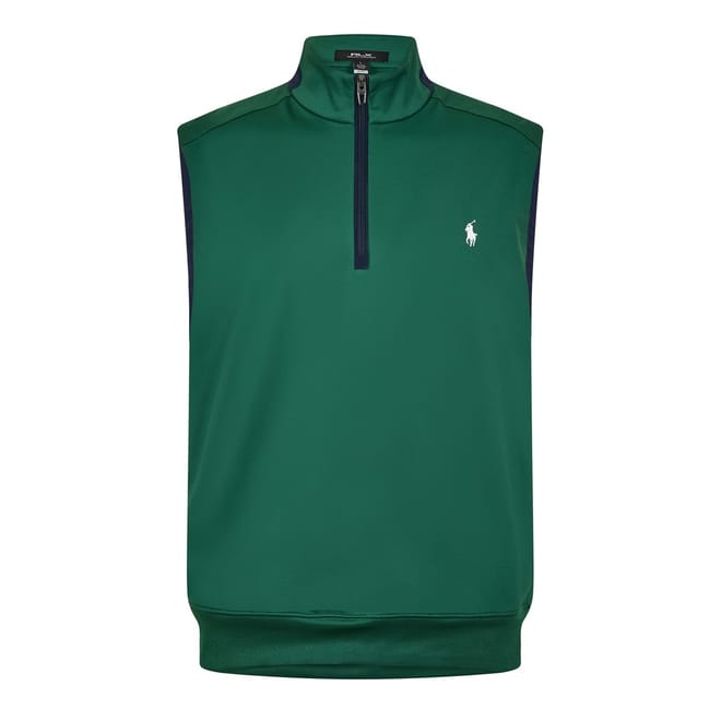 Jersey Quarter Zip Gilet