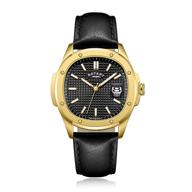 Sport Analogue Leather Strap Watch