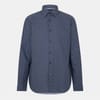 Regular Fit Point Collar Long Sleeve Shirt