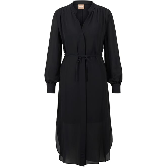 Dibanora V-Neck Midi Wrap Dress