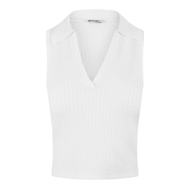 Slim Fit Sleeveless Shirt