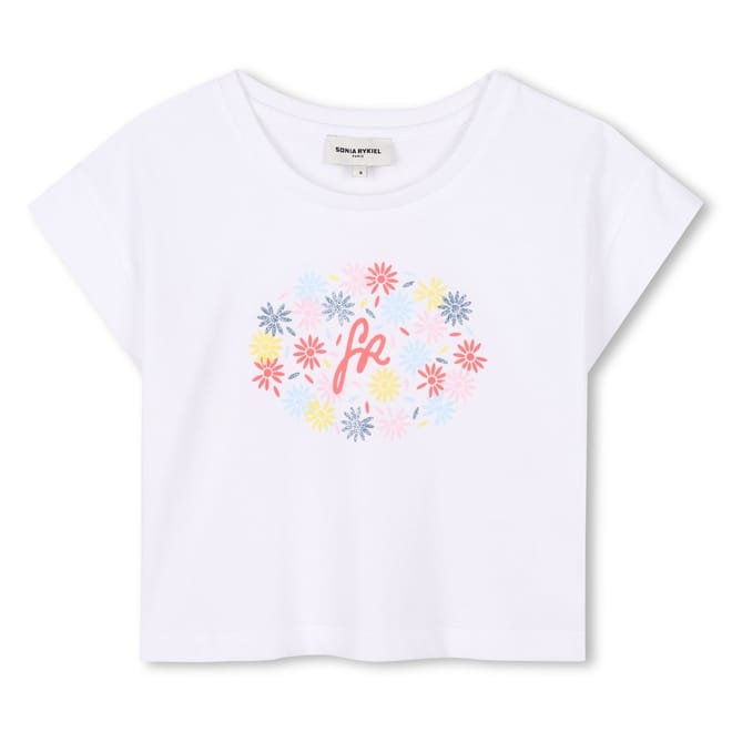 Cropped Crew Neck Regular Fit T-Shirt