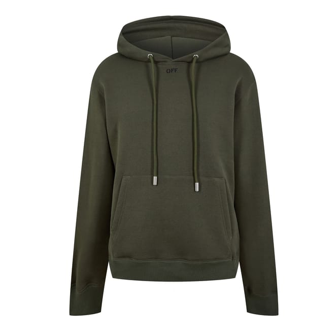 Arrow Print Logo Hoodie
