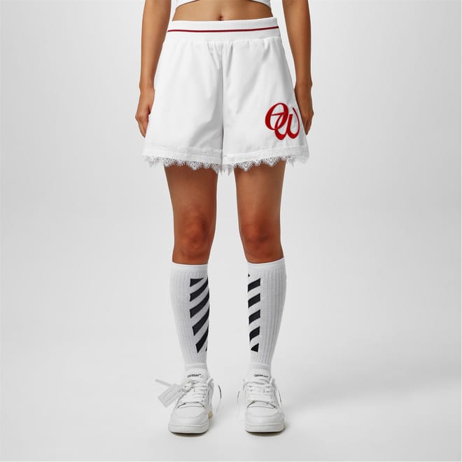 Embroidered Baseball Shorts