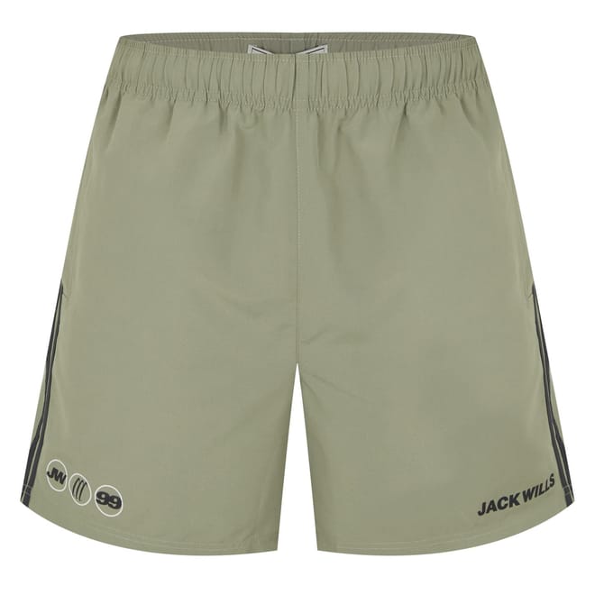 Regular Fit Stripe Swim Shorts
