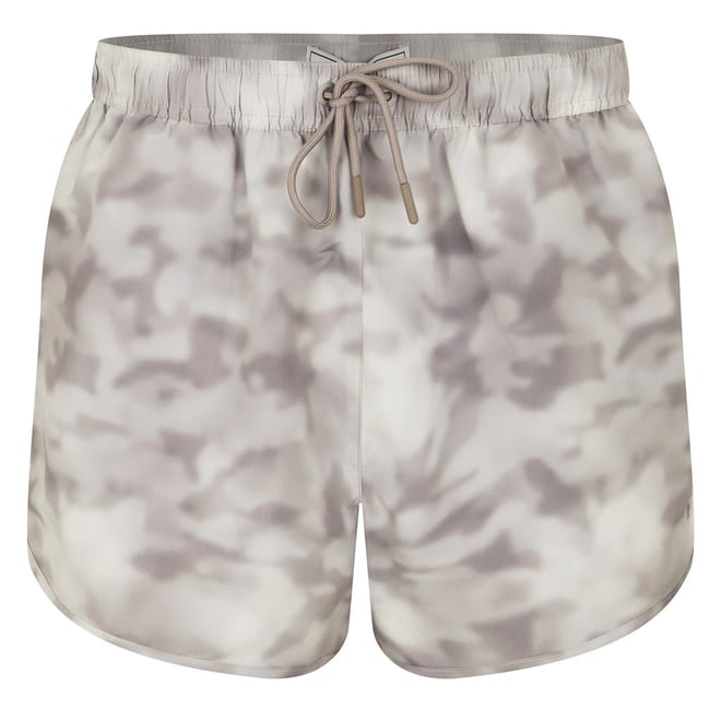 Camo Patterned Swim Shorts