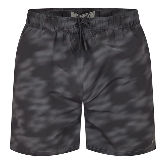 Regular Fit Blurred Floral Swim Shorts