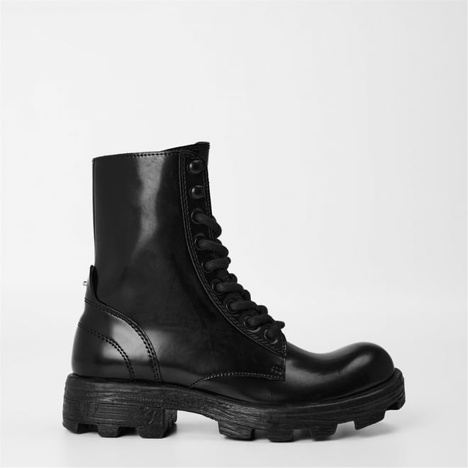 D-Hammer Combat Lace-Up Boots