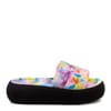 Splash Tie Dye Flatform Slide Sandals