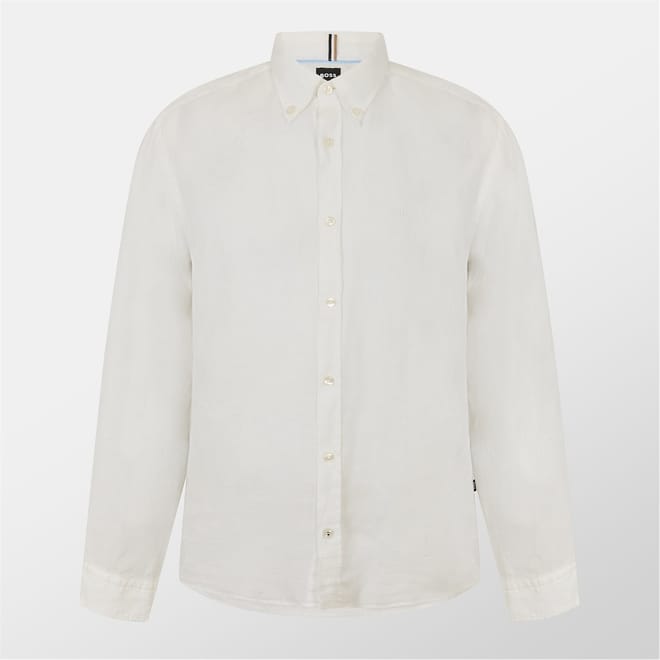 Liam Regular Fit Long Sleeve Point Collar Shirt