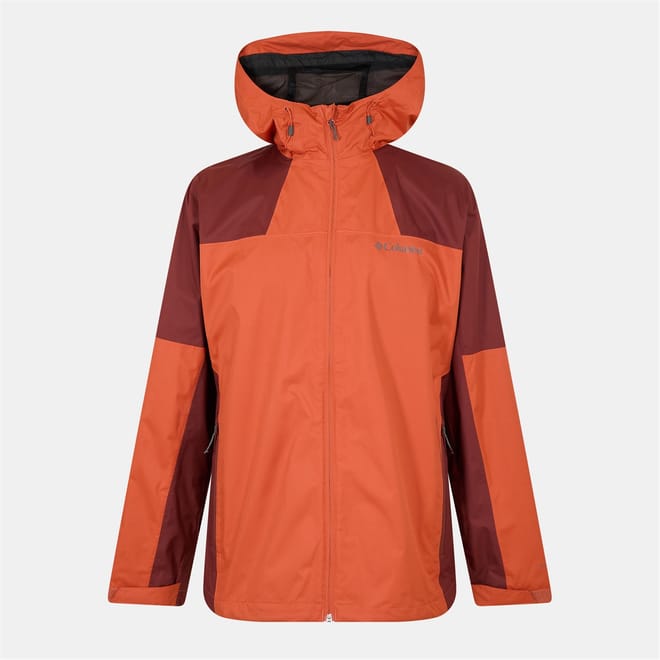 Hooded Rain Jacket with Elasticated Cuff