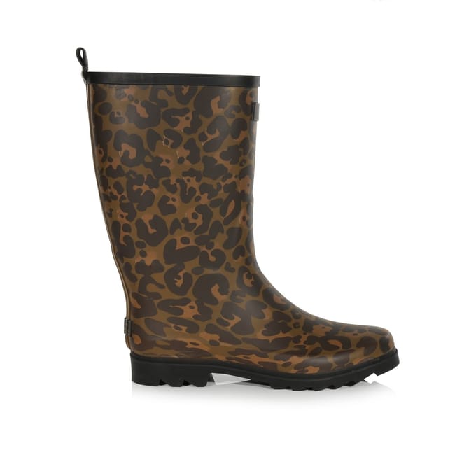 Fairwthr Csy Leopard Wellington Boots