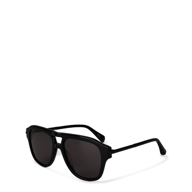Aviator Double Bridge Full Rim Sunglasses