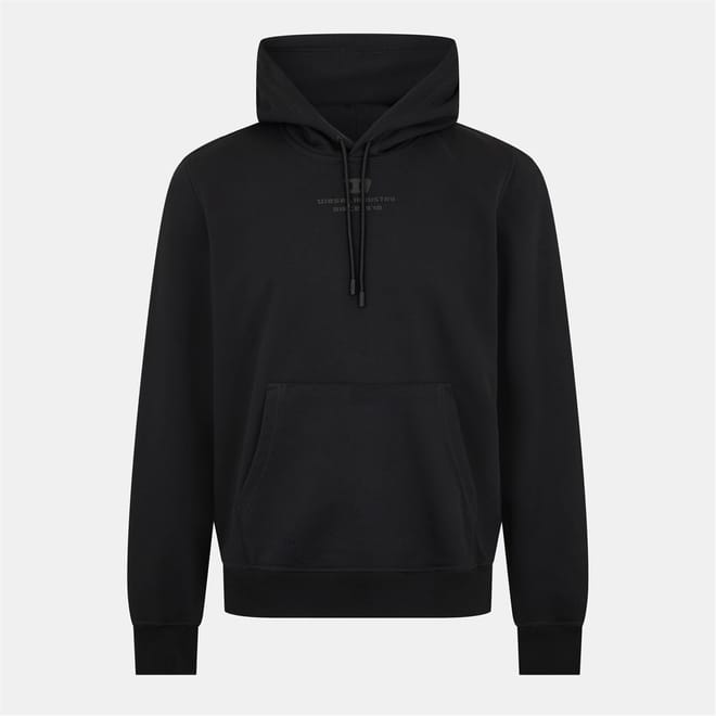 Lettering Regular Fit Hooded Sweatshirt
