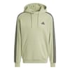 Mens Fleece 3 Stripes Hoodie