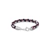 Hilfiger Mens Braided Leather Bracelet