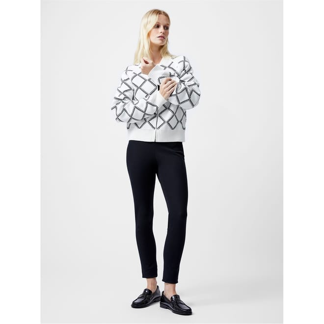Reversible Check Relaxed Fit Sweater