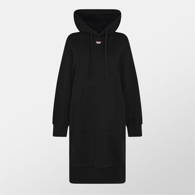 Ilse Hooded Midi Sweatshirt Dress