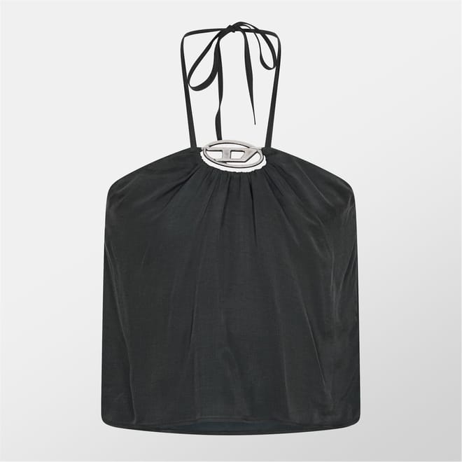 Halter Relaxed Fit Tank