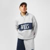 Logo Print Zip Neck Regular Fit Sweatshirt