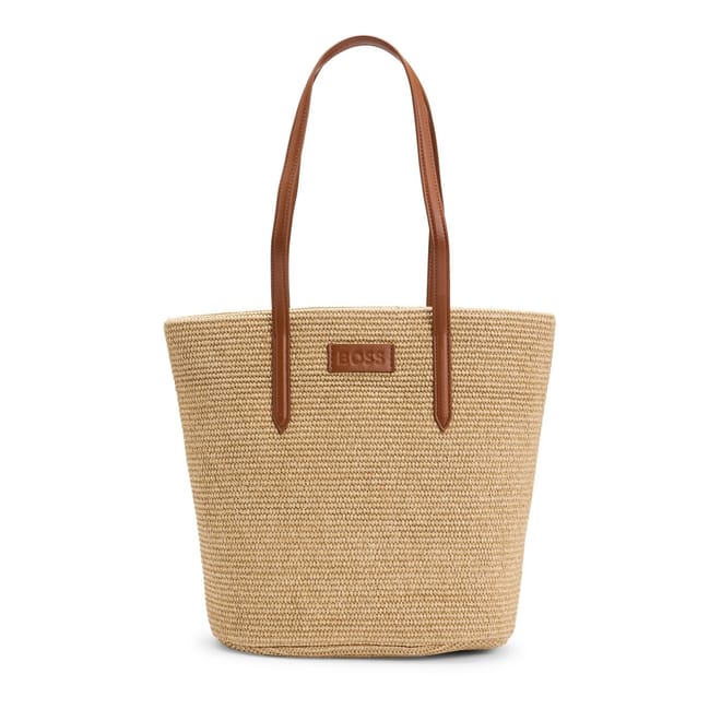 Palmah Ribbed Tote with Detachable Strap