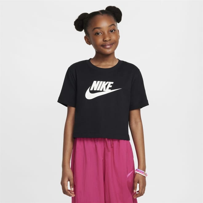 Cropped Futura Relaxed Fit T-Shirt