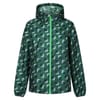 Orla Geometric Patterned Hooded Softshell Jacket