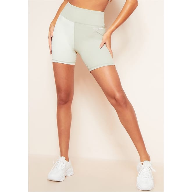 Sport Colour Block Gym Shorts