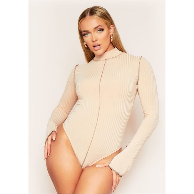 Stitch High Neck Bodysuit