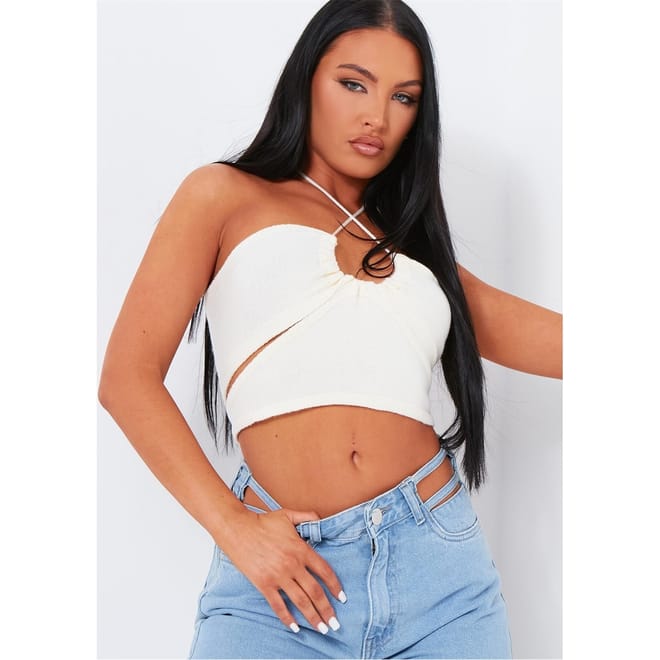 Cross Over Crop Top