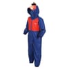 Hooded Reflective Ribbon Rain Jacket