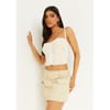 Detail Cargo Mini Skirt
