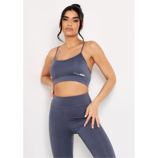 Sport Strappy Crop Gym Top