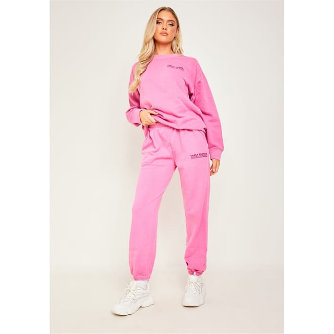 Empire Text Oversized Joggers