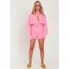 Oversized High Waisted Runner Shorts