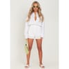 Oversized High Waisted Runner Shorts