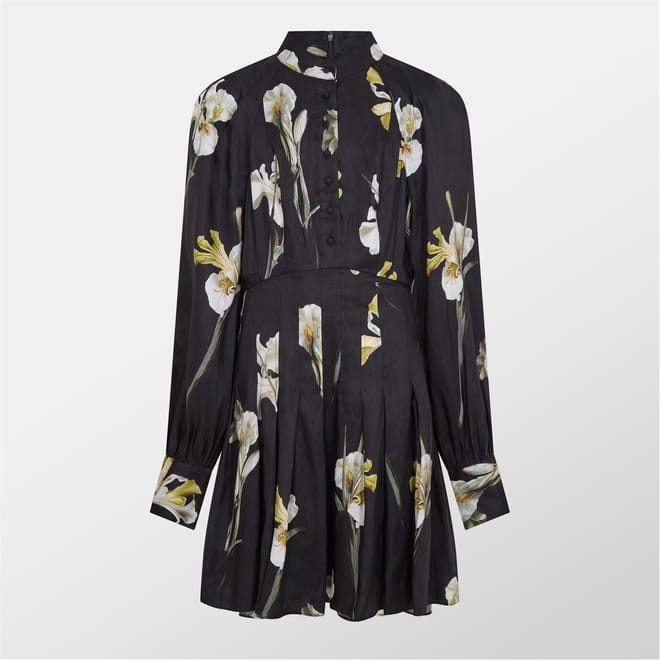 Keekaa High Neck Mini Dress