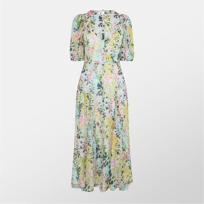 Kandea Crew Neck Midi Dress