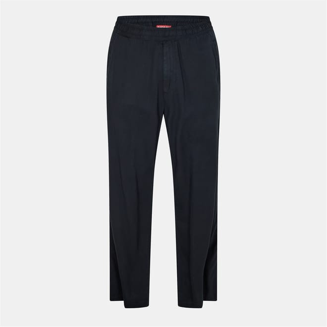 Sprt Solid Patterned Straight Pants