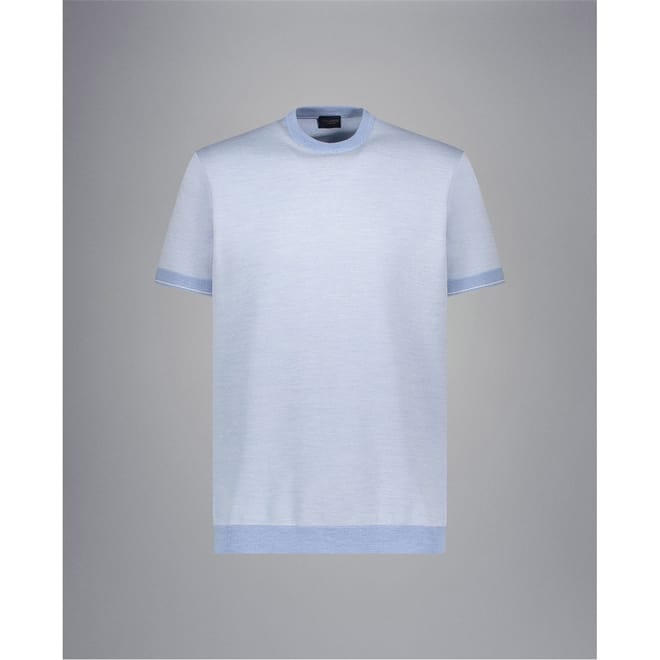 Crew Neck Regular Fit Short Sleeve Sweater