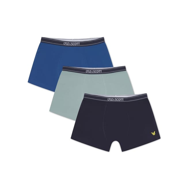 3 Pack Plain Design Boxer Brief