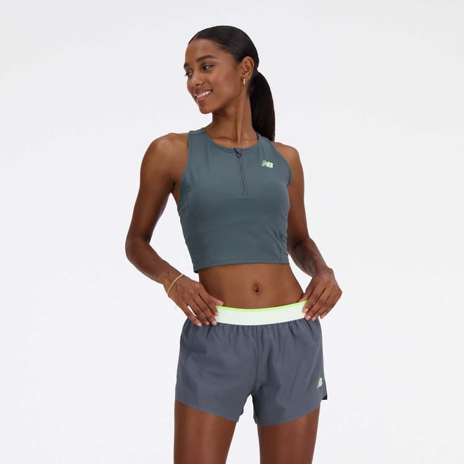 Sleek Race Day Fitted Tank Top