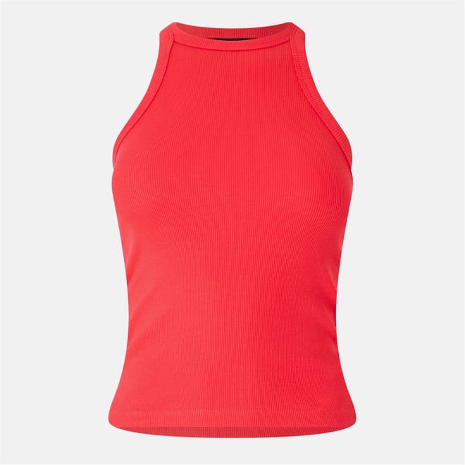 High Neck Slim Fit Tank