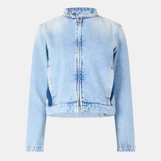 De-Glory Stone Wash Denim Jacket