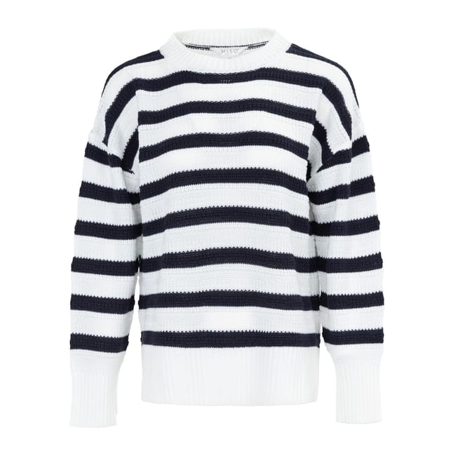 Womens Stripe Jumper Knitwear