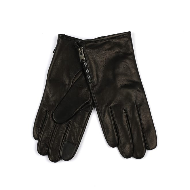 Zip Lthr Glv